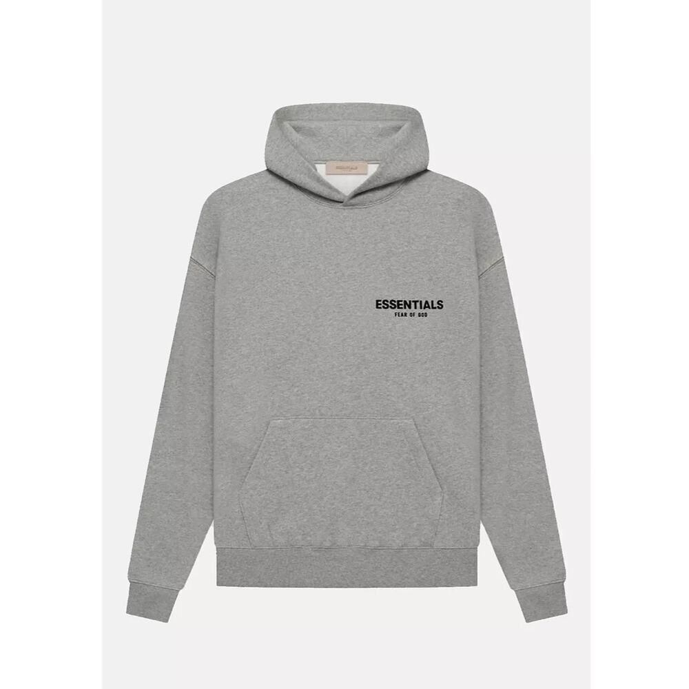 Fear of God Essentials Hoodie, NWT, Size Large, Dark Oatmeal